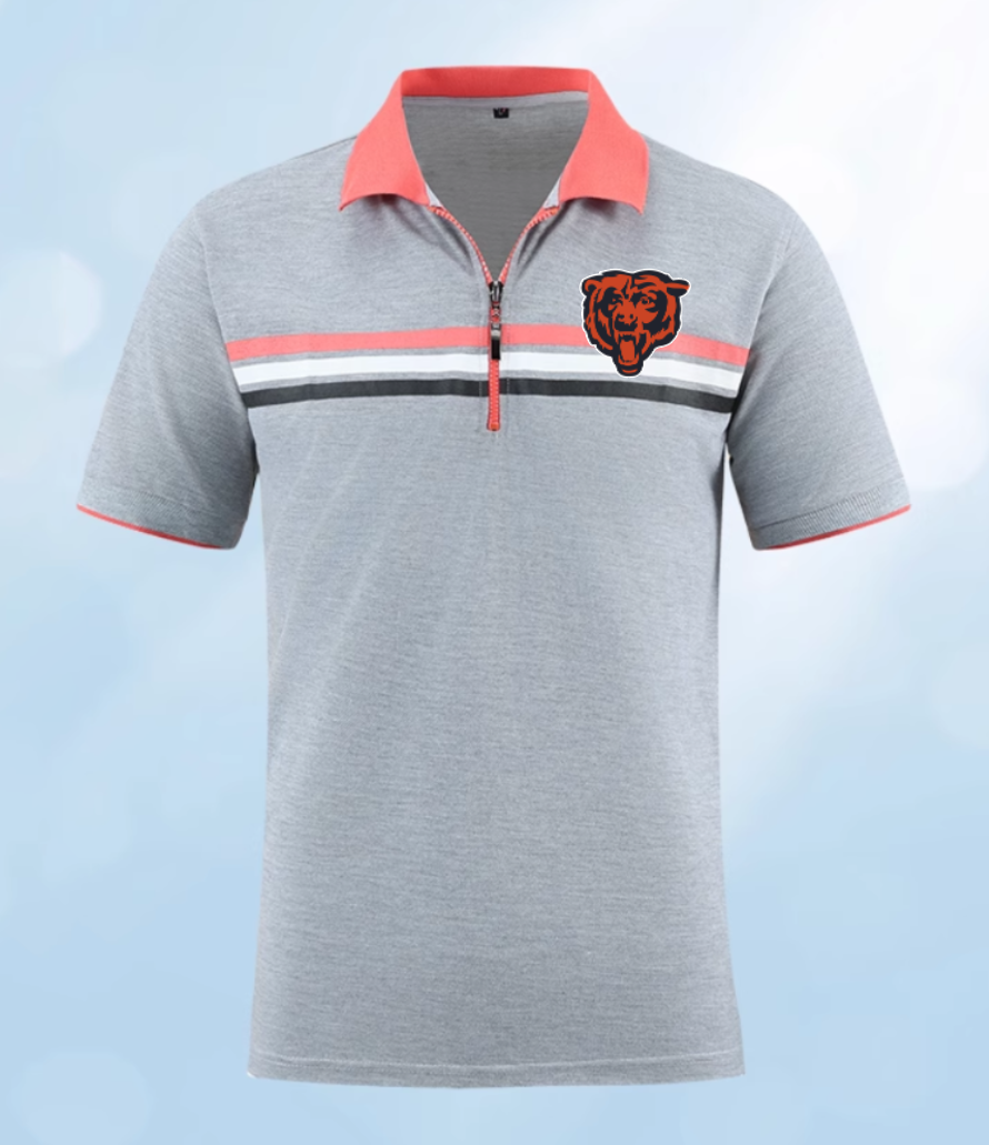 Cincinnati Bengals grey 31Men 2025 NFL polo T shirt